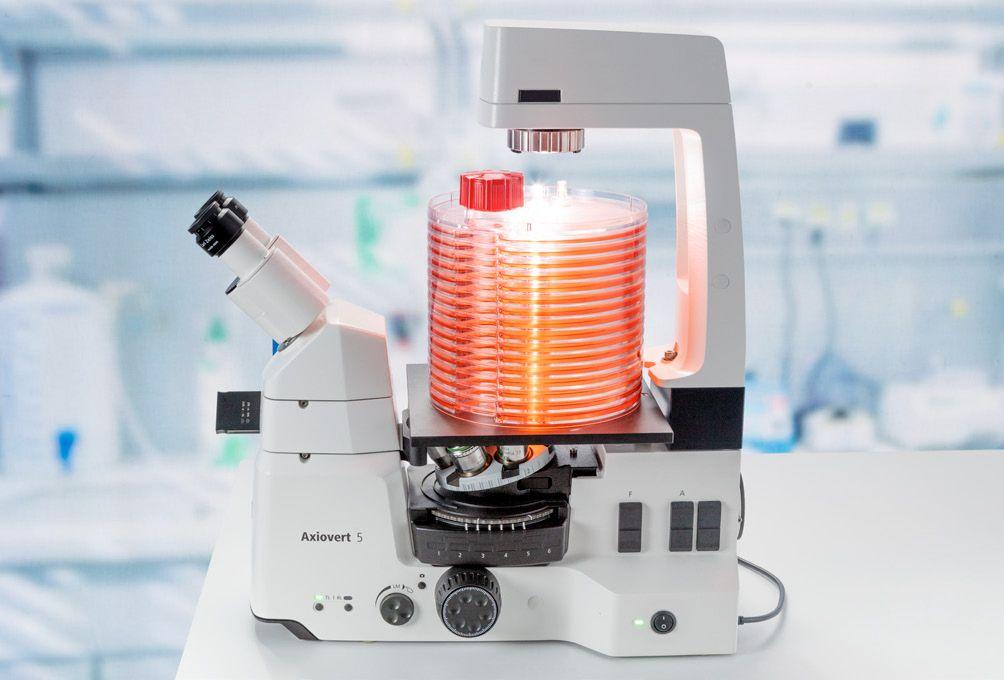 Axiovert 5 多功能应用研究级倒置显微镜